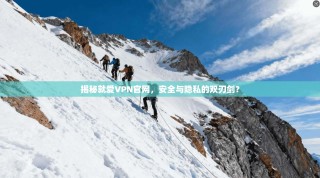 揭秘就爱VPN官网，安全与隐私的双刃剑？