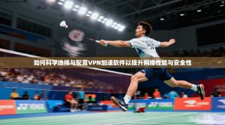 如何科学选择与配置VPN加速软件以提升网络性能与安全性