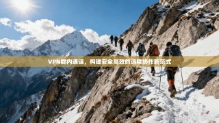 VPN群内通话，构建安全高效的远程协作新范式