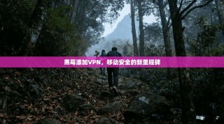 黑莓添加VPN，移动安全的新里程碑