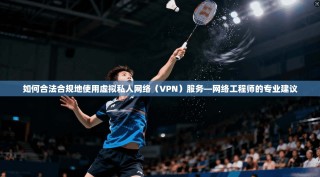 如何合法合规地使用虚拟私人网络（VPN）服务—网络工程师的专业建议