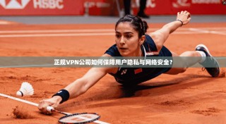 正规VPN公司如何保障用户隐私与网络安全？