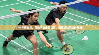 VPN年费会员，是数字自由的钥匙，还是隐私风险的陷阱？