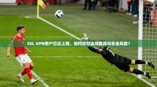 SSL VPN用户已达上限，如何应对连接瓶颈与安全风险？