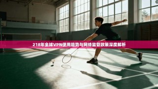 218年全球VPN使用趋势与网络监管政策深度解析