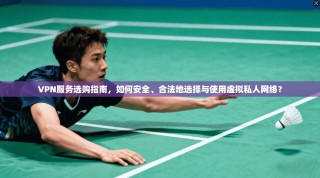 VPN服务选购指南，如何安全、合法地选择与使用虚拟私人网络？