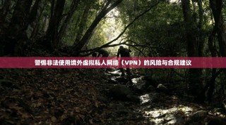 警惕非法使用境外虚拟私人网络（VPN）的风险与合规建议