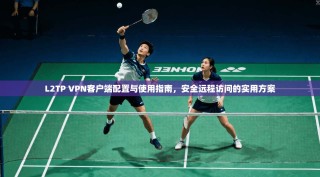 L2TP VPN客户端配置与使用指南，安全远程访问的实用方案