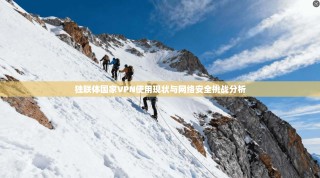 独联体国家VPN使用现状与网络安全挑战分析