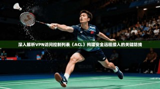深入解析VPN访问控制列表（ACL）构建安全远程接入的关键防线