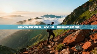 手机VPN设置全攻略，安全上网、解锁内容的必备指南