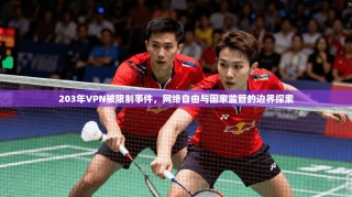 203年VPN被限制事件，网络自由与国家监管的边界探索