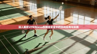 深入解析VPN与Java在网络安全中的协同应用与实践