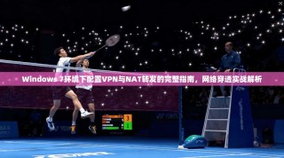 Windows 7环境下配置VPN与NAT转发的完整指南，网络穿透实战解析