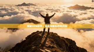 揭秘VPN软件，安全与隐私的双刃剑