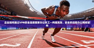 企业如何通过VPN安全连接居家办公员工—构建高效、安全的远程办公网络架构