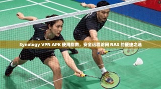 Synology VPN APK 使用指南，安全远程访问 NAS 的便捷之选