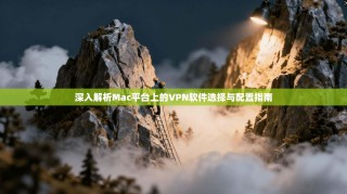 深入解析Mac平台上的VPN软件选择与配置指南