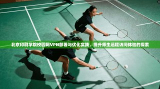 北京印刷学院校园网VPN部署与优化实践，提升师生远程访问体验的探索