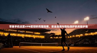 苹果手机设置VPN密钥的完整指南，安全连接与隐私保护的关键步骤