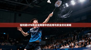 宝利通VPN在企业网络中的应用与安全优化策略