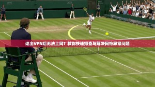 退出VPN后无法上网？教你快速排查与解决网络异常问题