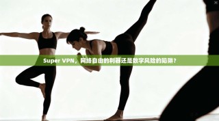 Super VPN，网络自由的利器还是数字风险的陷阱？