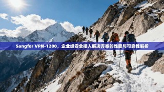 Sangfor VPN-1200，企业级安全接入解决方案的性能与可靠性解析