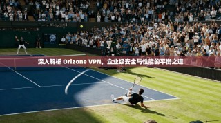 深入解析 Orizone VPN，企业级安全与性能的平衡之道