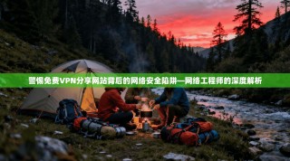 警惕免费VPN分享网站背后的网络安全陷阱—网络工程师的深度解析