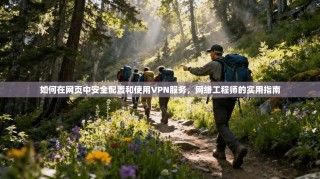 如何在网页中安全配置和使用VPN服务，网络工程师的实用指南