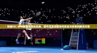 锐捷SSL VPN部署与优化实践，提升企业远程访问安全与效率的解决方案