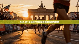 ASA 5510 远程 VPN 配置详解与实战指南