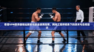 香港VPN服务器地址解析与安全使用指南，网络工程师视角下的技术与合规建议