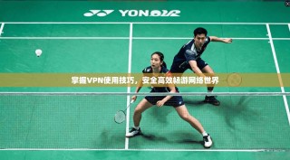 掌握VPN使用技巧，安全高效畅游网络世界