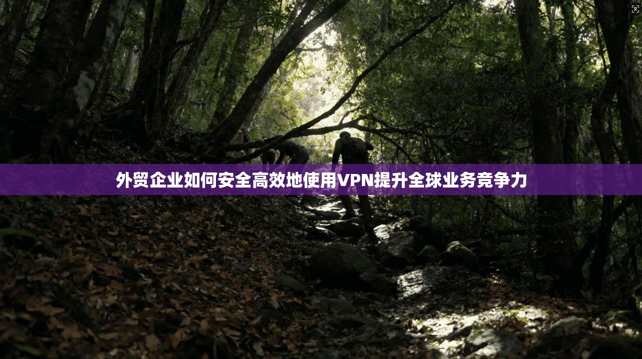 外贸企业如何安全高效地使用VPN提升全球业务竞争力
