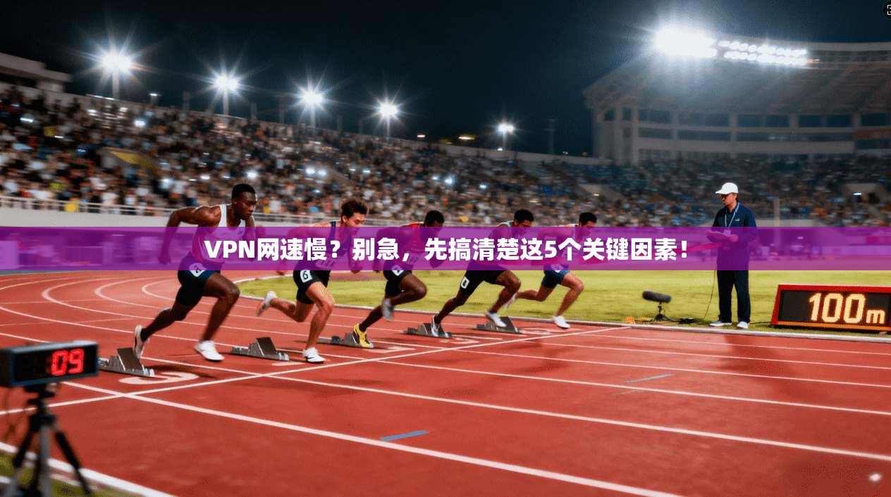 VPN网速慢？别急，先搞清楚这5个关键因素！