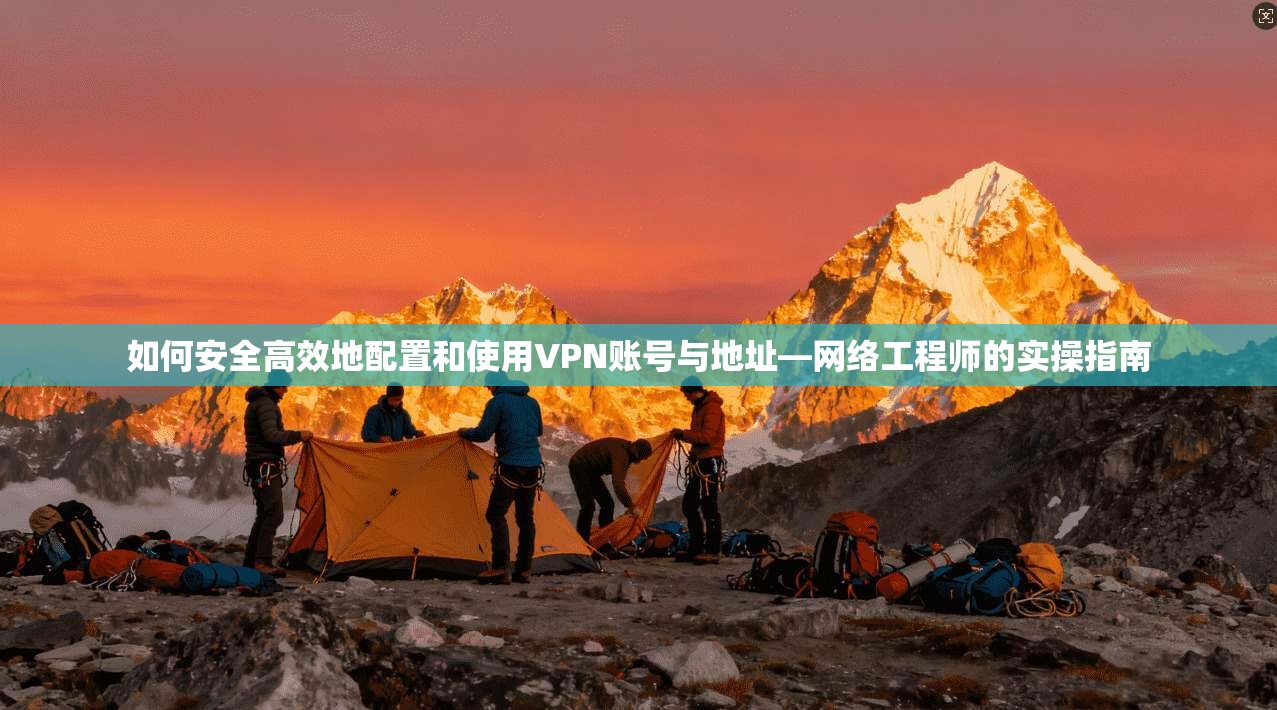 如何安全高效地配置和使用VPN账号与地址—网络工程师的实操指南 第1张 如何安全高效地配置和使用VPN账号与地址—网络工程师的实操指南 第1张