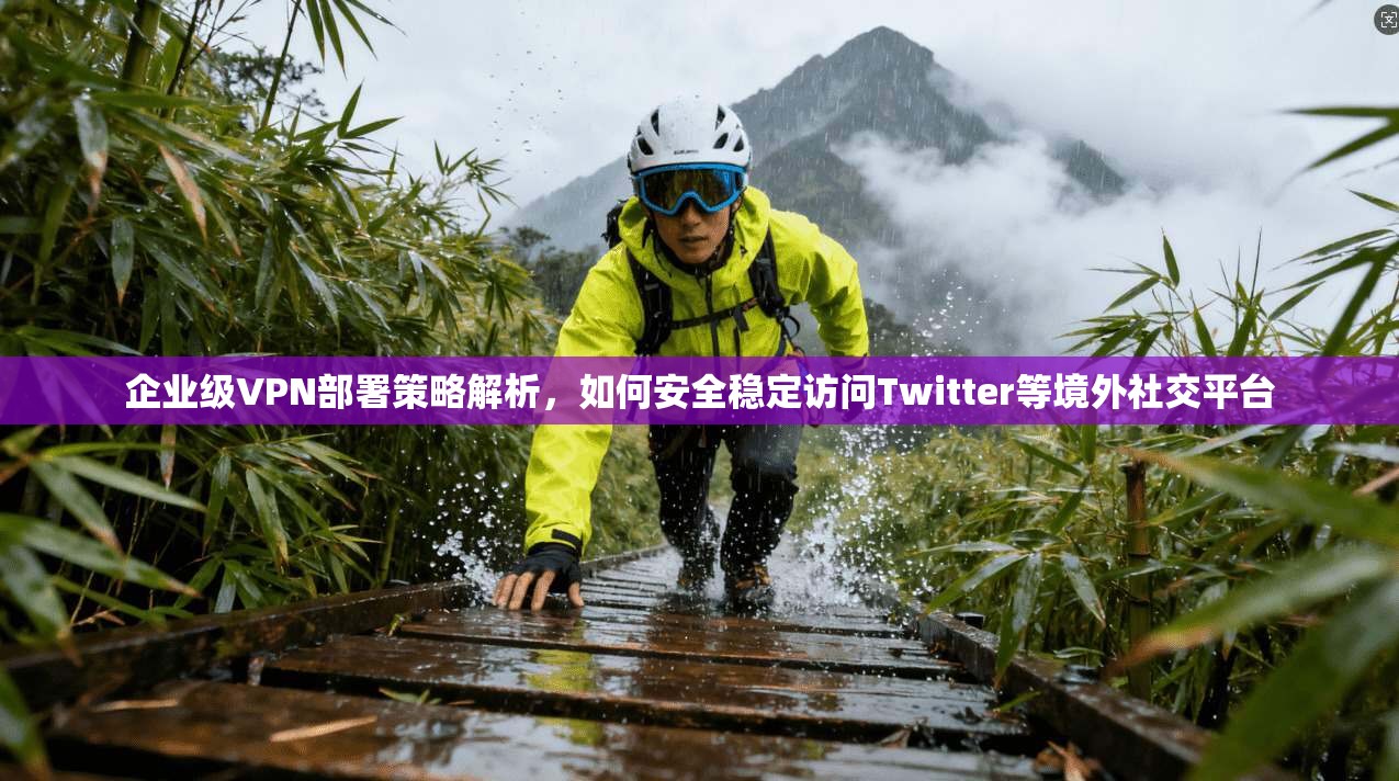 企业级VPN部署策略解析,如何安全稳定访问Twitter等境外社交平台 第1张 企业级VPN部署策略解析,如何安全稳定访问Twitter等境外社交平台 第1张