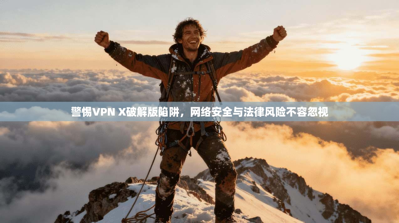 警惕VPN X破解版陷阱,网络安全与法律风险不容忽视 第1张 警惕VPN X破解版陷阱,网络安全与法律风险不容忽视 第1张
