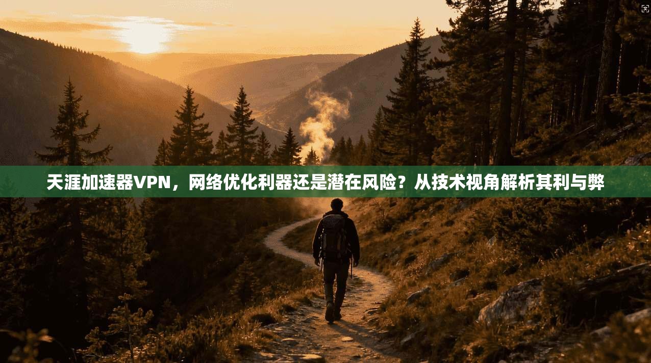 天涯加速器VPN,网络优化利器还是潜在风险?从技术视角解析其利与弊 第1张 天涯加速器VPN,网络优化利器还是潜在风险?从技术视角解析其利与弊 第1张