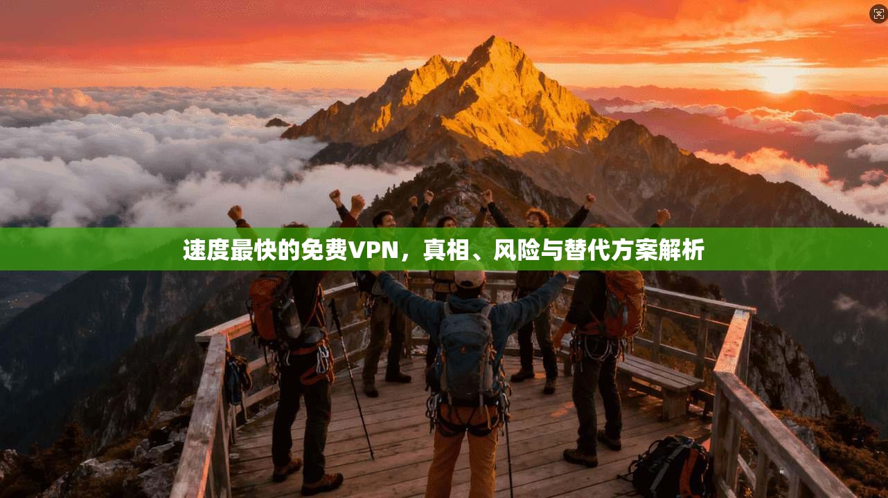速度最快的免费VPN，真相、风险与替代方案解析  第1张