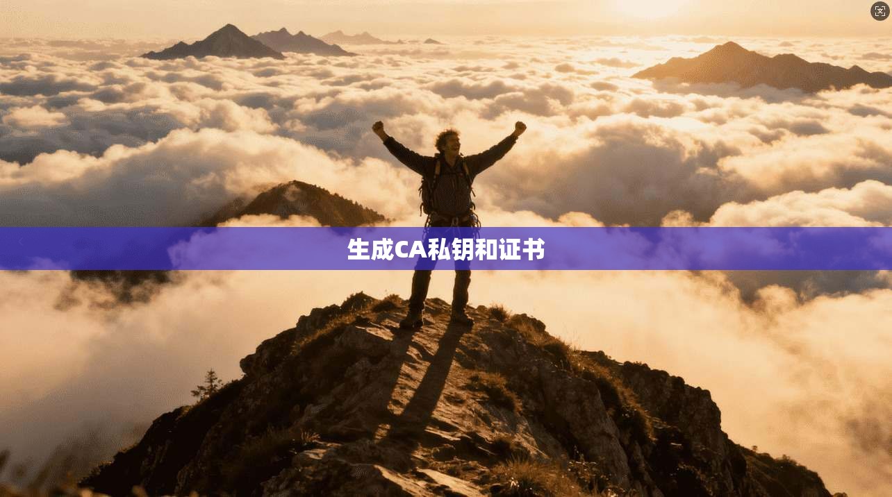 生成CA私钥和证书  第1张