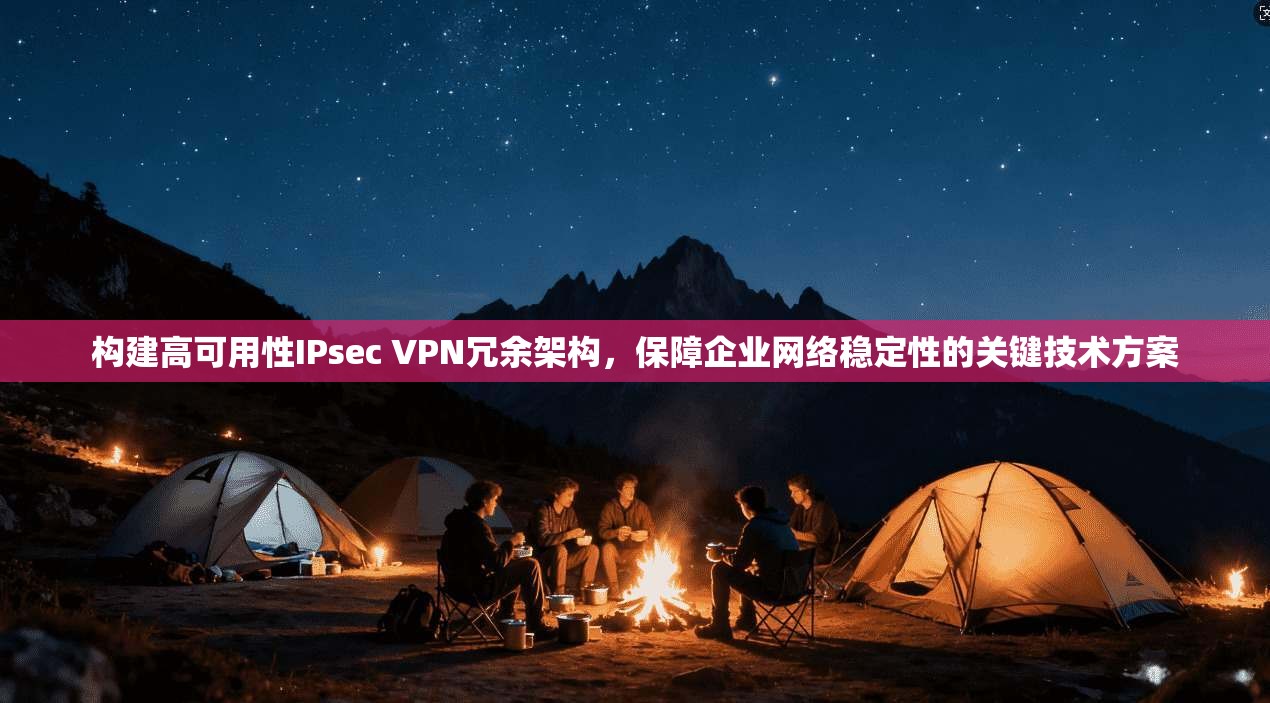 构建高可用性IPsec VPN冗余架构，保障企业网络稳定性的关键技术方案  第1张