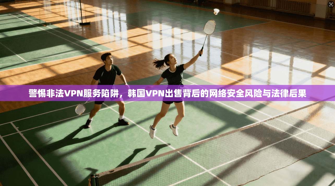 警惕非法VPN服务陷阱，韩国VPN出售背后的网络安全风险与法律后果  第1张