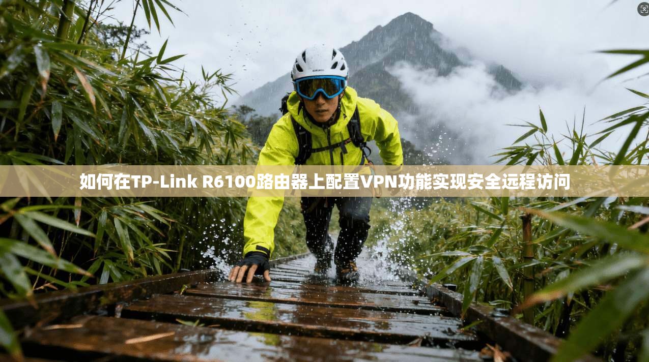 如何在TP-Link R6100路由器上配置VPN功能实现安全远程访问  第1张