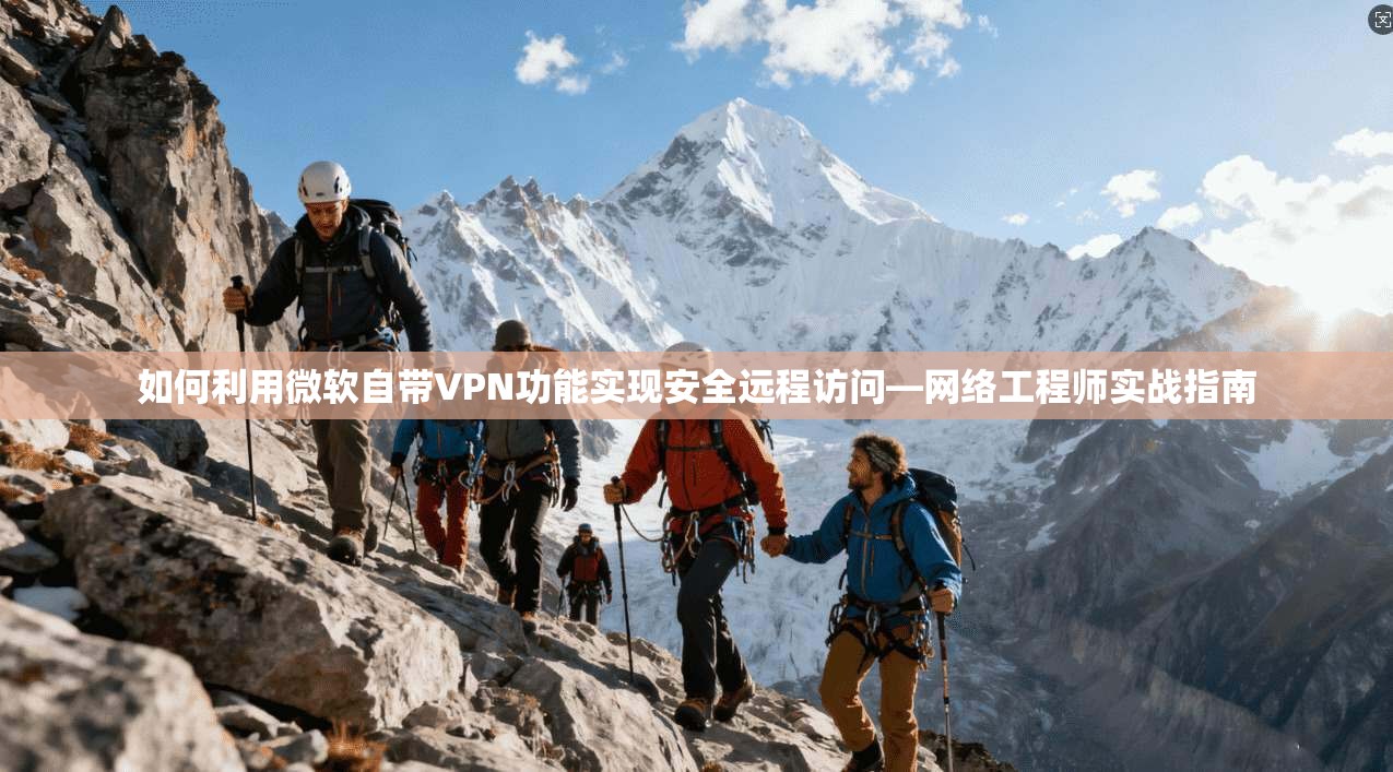 如何利用微软自带VPN功能实现安全远程访问—网络工程师实战指南  第1张