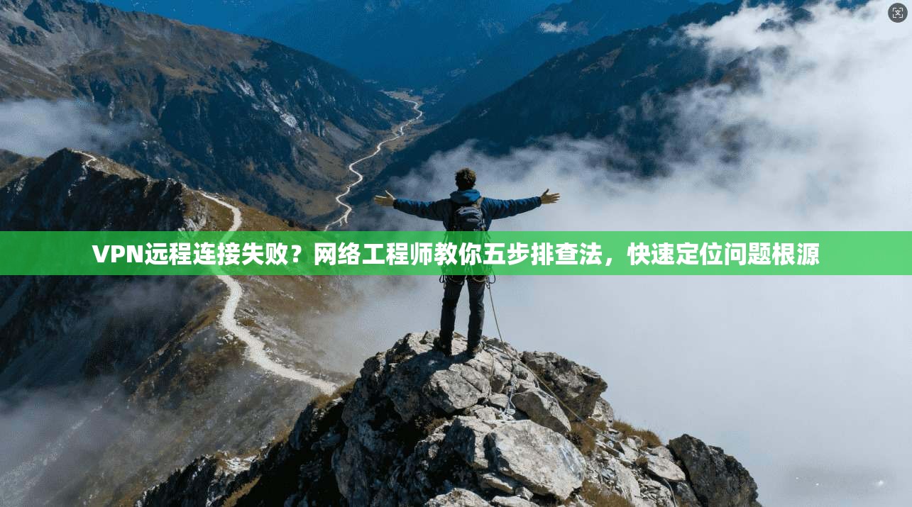 VPN远程连接失败？网络工程师教你五步排查法，快速定位问题根源  第1张