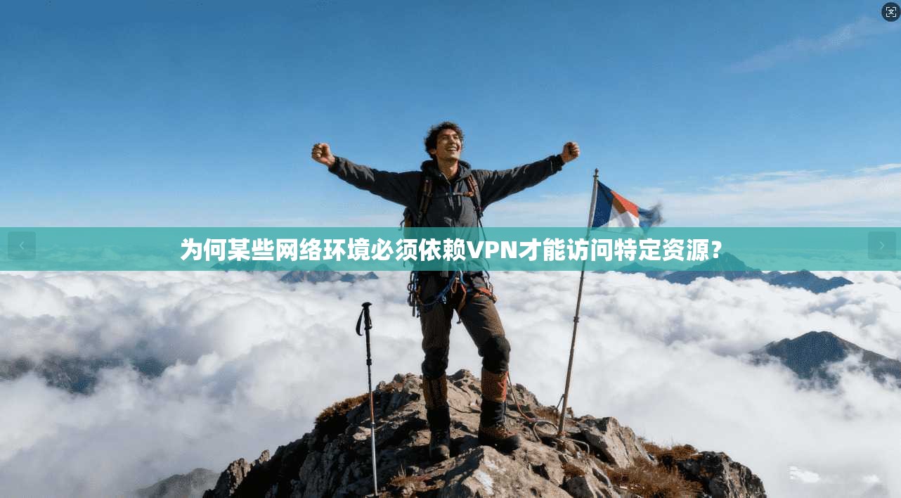 为何某些网络环境必须依赖VPN才能访问特定资源? 第1张 为何某些网络环境必须依赖VPN才能访问特定资源? 第1张