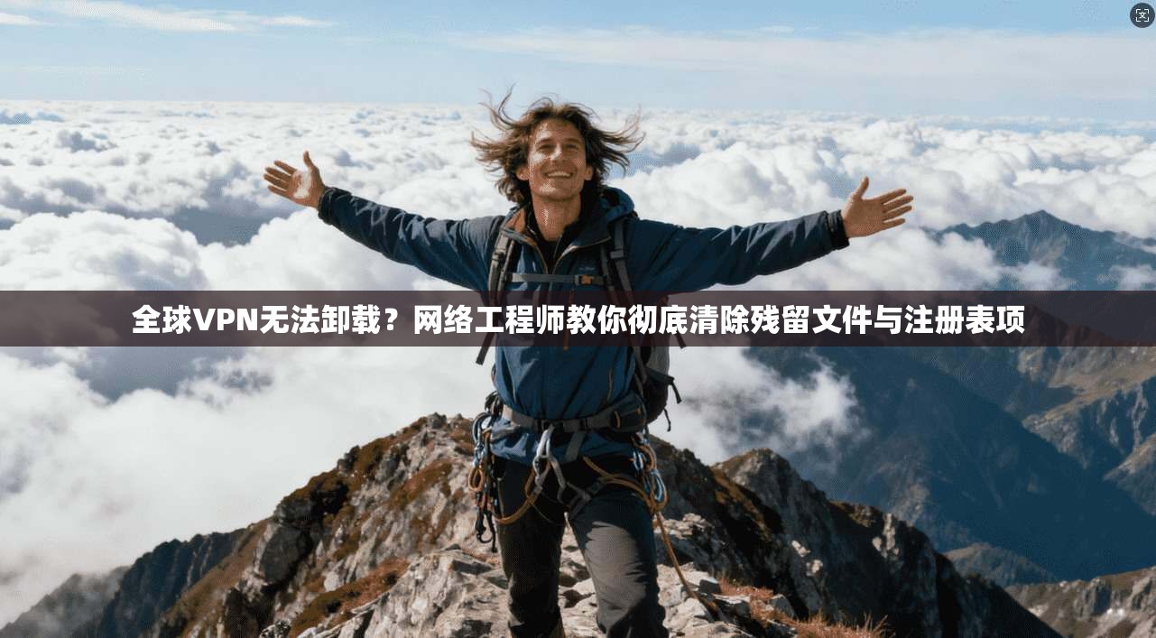 全球VPN无法卸载?网络工程师教你彻底清除残留文件与注册表项 第1张 全球VPN无法卸载?网络工程师教你彻底清除残留文件与注册表项 第1张